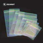 Laminated Edible Packaging Zipper Hologram Bags MOPP Plastic