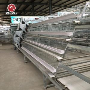 Wholesale 4 Tiers Chicken Egg Layer Battery Poultry Cage For Tanzania Farm 160 Birds / Set from china suppliers