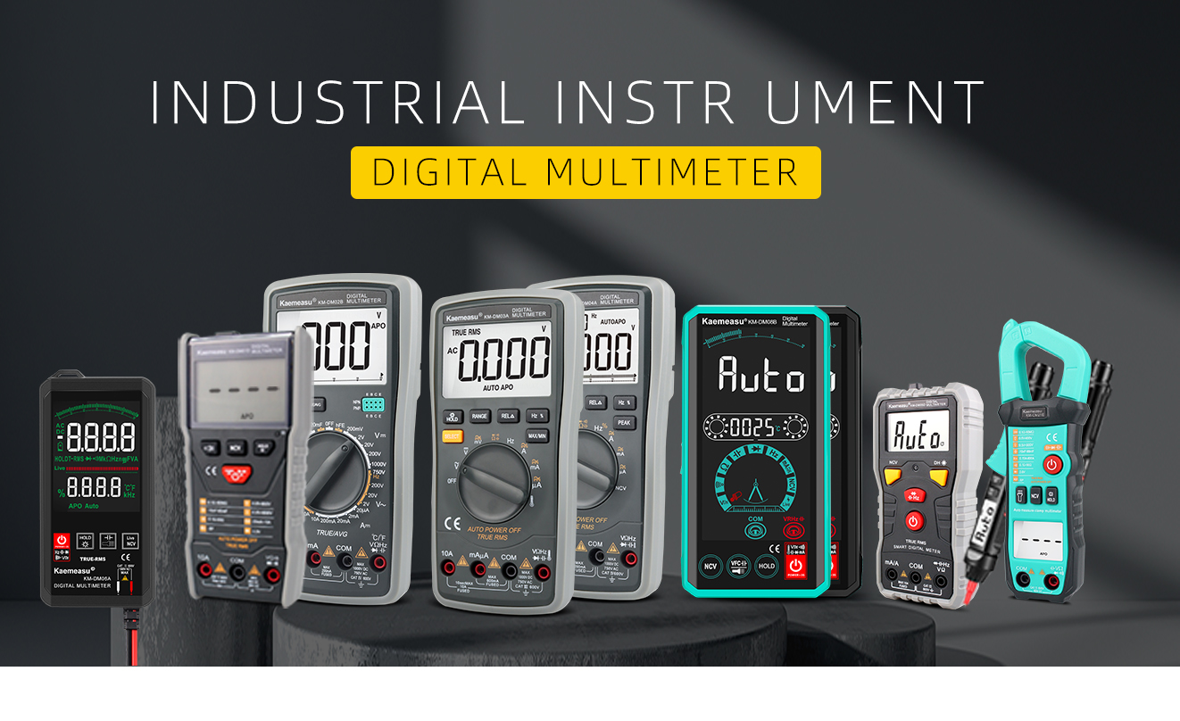 Hot Sale Industrial Electronic Multimeter High Precise 6000 Counts 1000v AC DC Digital Multimeters