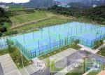 Roller Paint Anti - UV Synthetic Basketball Court Flooring / Sport Court Surface