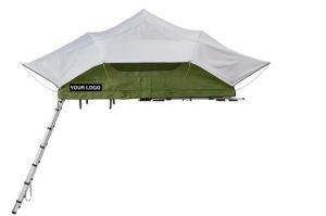 Wholesale 56*96*48''Inch Dual Color Heacy Duty Aluminum Frame Waterproof 600D Ripstop Polyester Tesla Roof Camping Tent from china suppliers