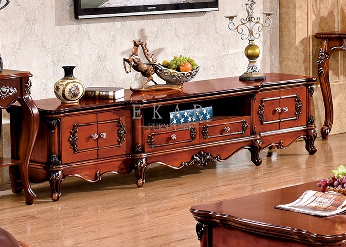 Classical Royal style Antique TV stand Set