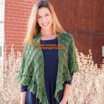 Women Crocheted Poncho,Purple Scarf,Wool Knitted Sweater Green Free Knitting