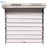 Aluminum 50mm 80mm 90mm 130mm Hurricane Industrial Garage Roller Up Doors