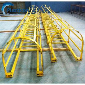 Wholesale Yellow Pultruded FRP Composites For Stairs Walkway Fence from china suppliers