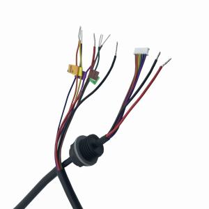 Wholesale Custom Electrical Wire Harness IP66 Waterproof Outdoor Cable Assembly ZH1.5-6PIN 119 from china suppliers