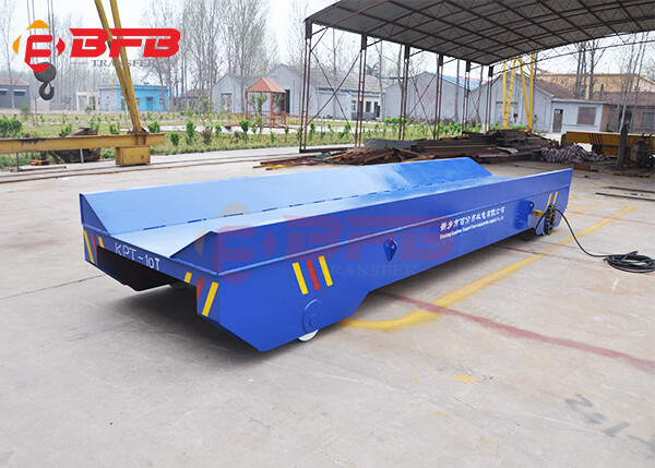 Automatic Trackless Steel Coil Transport Cart 20 Ton On Floor