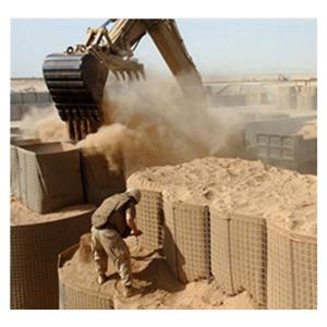 Wholesale Green MIL3 Hesco Defensive Military Barriers Explosion Proof from china suppliers
