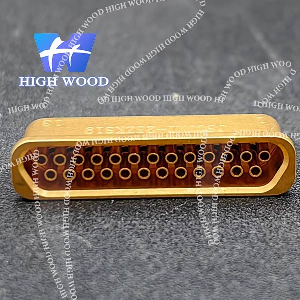J30J SERIES Glass Sintered Gas Sealed Rectangular Electrical Connector , J30JM1-25ZKS19
