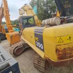 Heavy Excavator Komatsu PC350 Used Digger Good Condition Machine Weight 35000 KG
