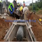 Shipyard Ship Launching Airbags / Salvage Pontoon Inflatable Rubber Airbag