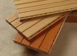 Fireproof Grade A1 Wooden Grooved Acoustic Wall Panel for Hotel Cinema