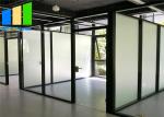Aluminum Tempered Office Glass Partition Commercial Interior Portable Office
