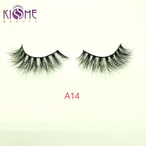 Wholesale Gorgeous 3d Real Natural Mink Eyelashes Densed Black Cotton Band No Harm from china suppliers
