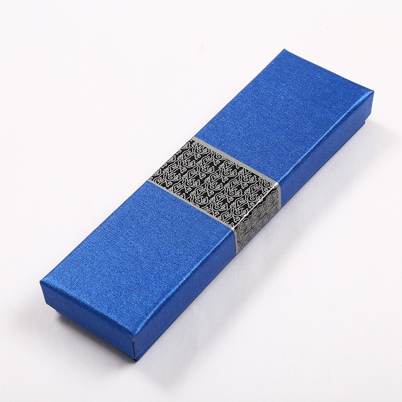 Recycled Materials Custom Luxury Style Easy Open Pen Kraft Paper Boxes Lid And Base Box for Business Gifts