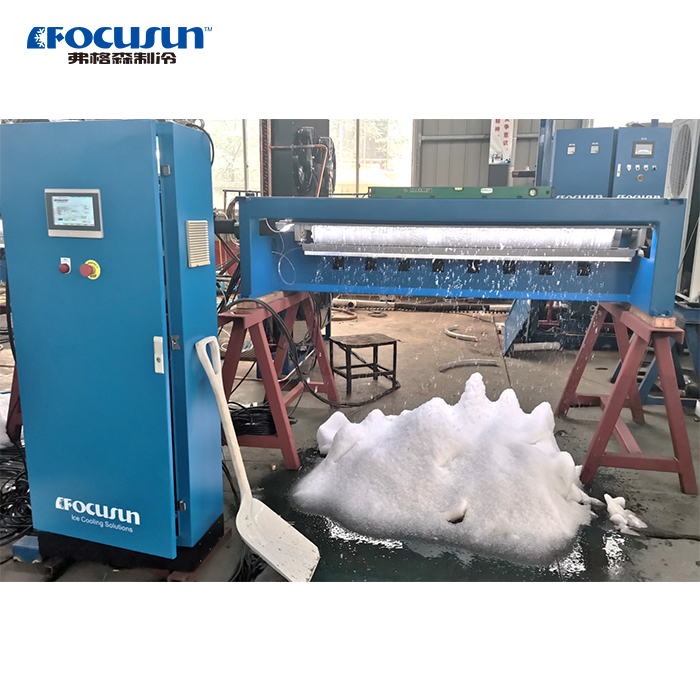 Commercial Snow Ice Making Machine Direct Tap Water to Real Snow for Country Markets