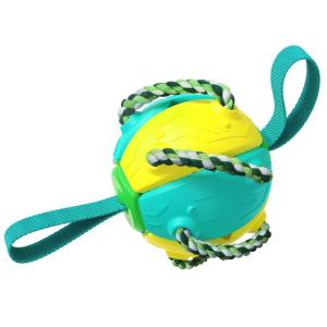 Wholesale New Popular Amazon Outdoor Training Frisbee Interactive Football Dog Toy from china suppliers