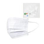 Superfine Fiber Material Disposable Medical Mask , 3 Ply Non Woven Face Mask CE