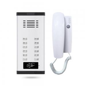 China LVD EMC Certified ABS Audio Video Doorbell ID Card Unlock Door Phone System on sale