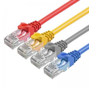 Wholesale UTP 4PR 24AWG 1M Cat5e Patch Cord , 50 Ft Cat5e Ethernet Cable from china suppliers