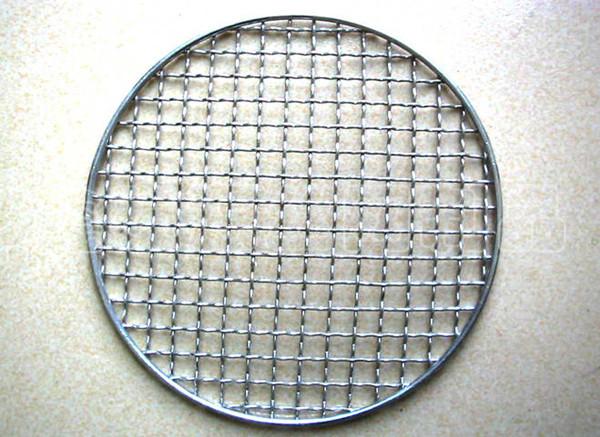 Square Woven Barbecue Grill Wire Mesh，Customized size very Fine Stainless Steel