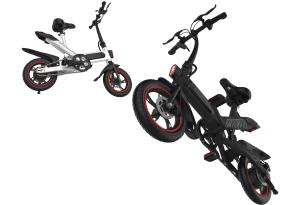 Wholesale High Speed Small Folding Electric Bike 36V 350W Motor Power Anti - Rust Chain from china suppliers