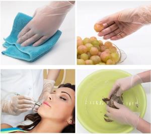 Wholesale Housekeeping Disposable Vinyl Gloves Large Vinyl Kitchen Gloves DIDP Free from china suppliers