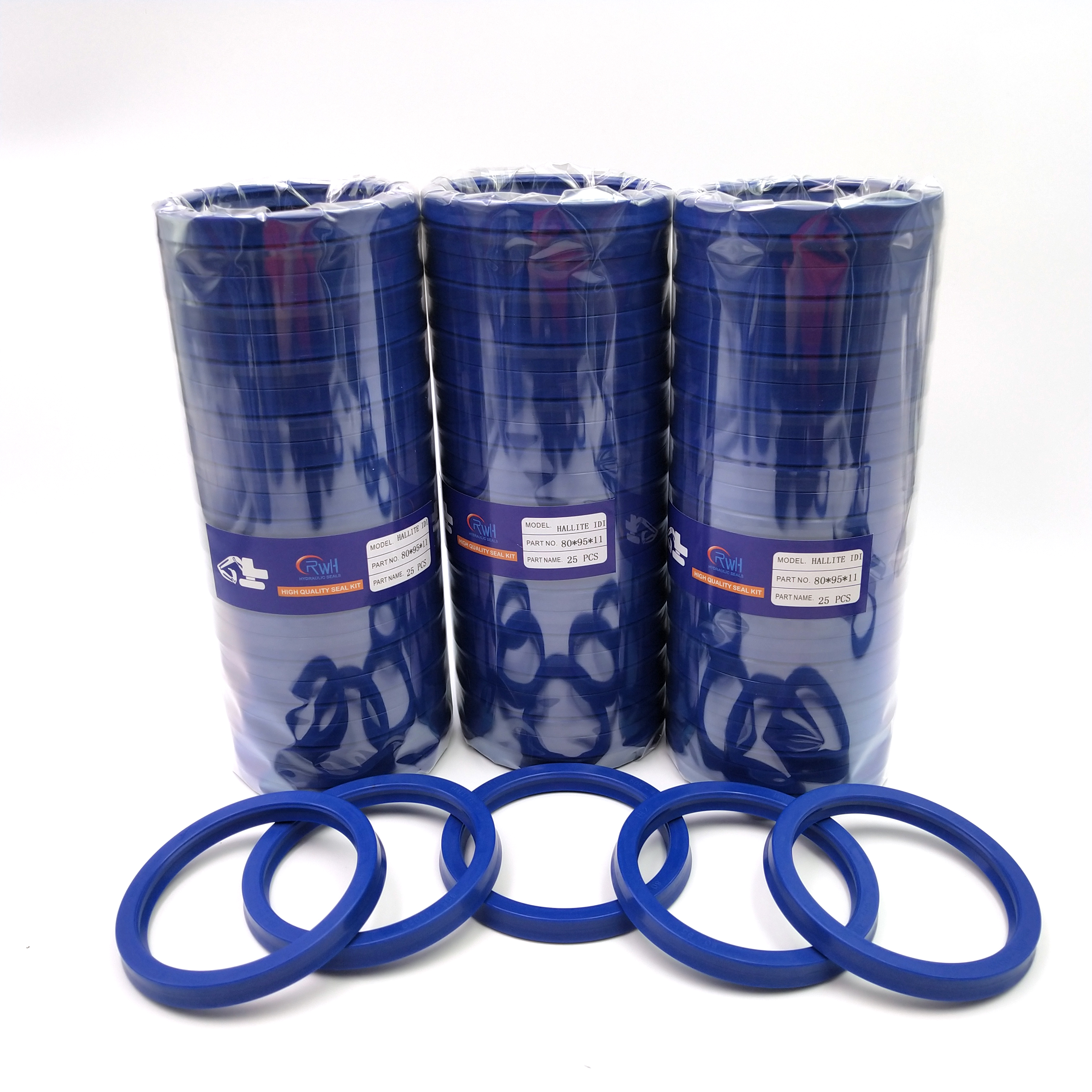 Blue Hydraulic Rod Seal Pu IDI Mechanical Oil Seal For Excavator