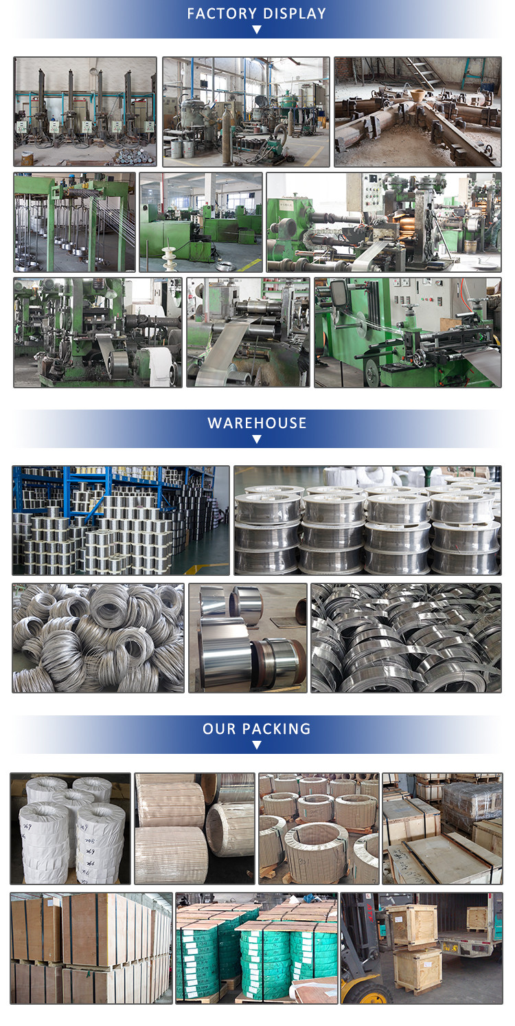 Nife36 Invar Wire Precision Alloy Bright Annealed Nickel Iron Alloy