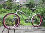 OEM Steel Frame 26 Inch Mens Chopper Bicycle