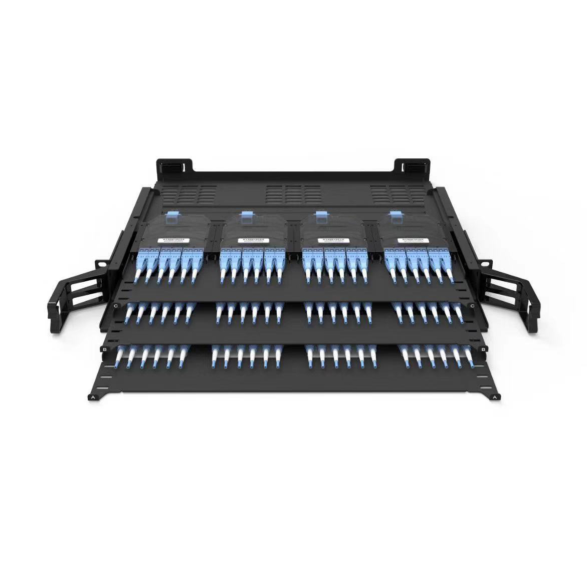 6-48 Port Sliding ODF Fiber Optic Patch Panel For Data Center