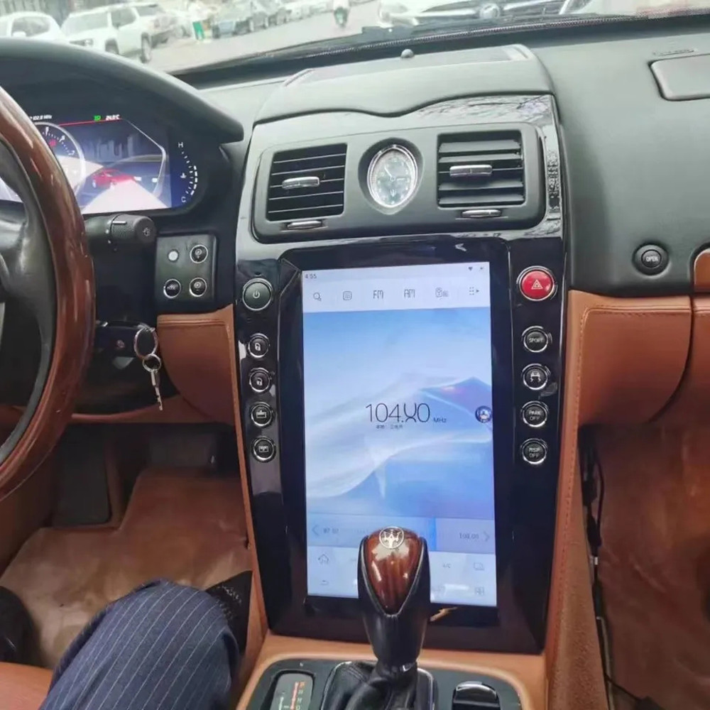 Tesla Screen Android 13 Car Multimedia Player 13.9'' For Maserati Quattroporte