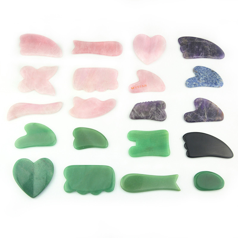 Head massage tool Jade Gua Sha Comb