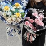 Tanabata Story Rose Flower Wrapping Paper Kraft Paper Bouquet Paper Handmade DIY