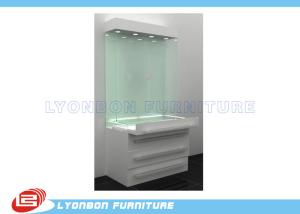 Wholesale Retail Boutique Glass And Wood Display Cabinets MDF / discount jewelry displays from china suppliers