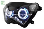 Kawasaki Z250 Motorcycle Parts HID Blue light Headlight Lens Headlamps