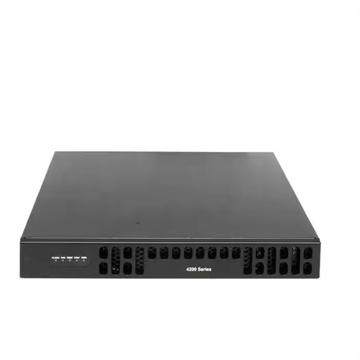 QoS Function Wired ISR4221/K9 4200 Series 4GB DRAM 8GB Flash Enterprise Router 2 Ports Gigabit Router Integrated Services Router
