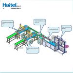 Stainless Steel Nonwoven Mask Making Machine 200pcs/Min