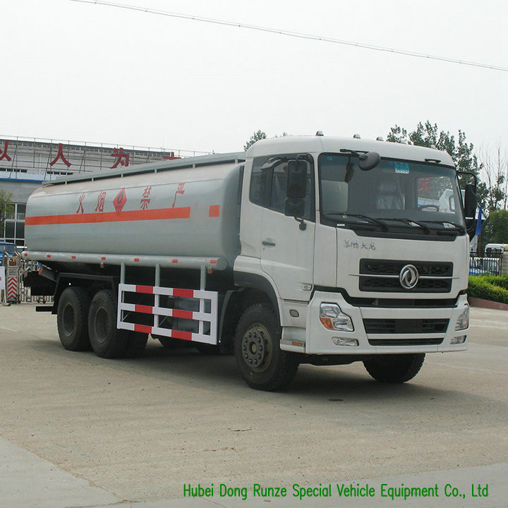DFA 6x4 LDH / RHD Oil Delivery Truck With 22CBM Aluminium Alloy Tank