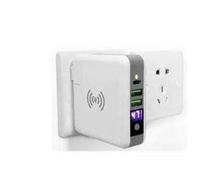 Wholesale Detachable Plugs Laptop 6700mAh Wall Charger Power Bank from china suppliers
