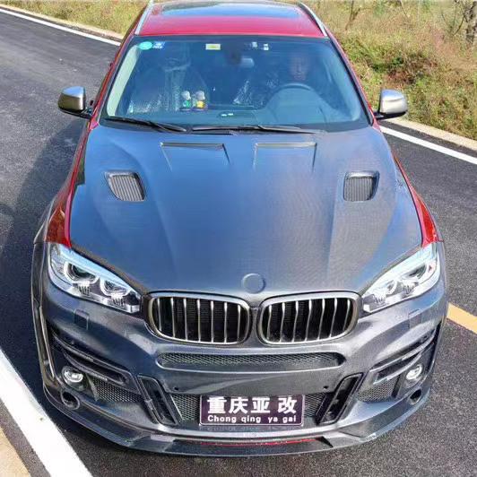 Selling for BMW X5 X6 F15 F16 Carbon Fiber Hood Carbon Fiber Hood X5 X6 Carbon