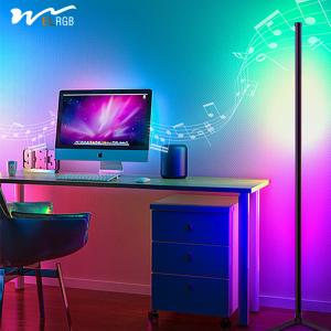 Wholesale Creative LED Bedside Nightlight Minimalist Line Floor Lamp for E-Sports Atmosphere from china suppliers