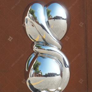 Wholesale Easy Clean Abstract Stainless Steel Art Sculptures / Metal Modern Art Sculptures from china suppliers