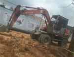 high quality hitachi wheel excavator ex60-2/ex60w-1 wheel excavator for sale