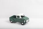 Vintage Green Truck Iron Metal Garden Decorations Outdoor