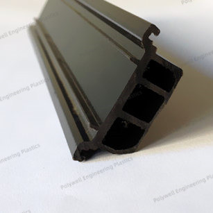 Black Nylon 66 Polyamide Thermal Break Thermal Barrier Tape For Plastic Extrusion Profiles