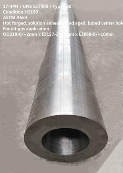 Martensitic precipitation Hardening stainless steel 17-4PH, SUS630 / S17400