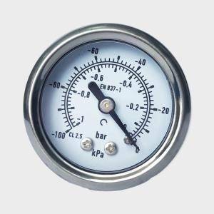 Wholesale 40mm Stainless Steel Case Fillable Glycerin Pressure Gauge For Vacuum Pump from china suppliers