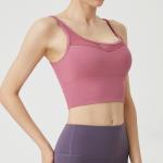 Oem Odm Personalized Sports Bra Workout Top Padded Yoga Tank Top