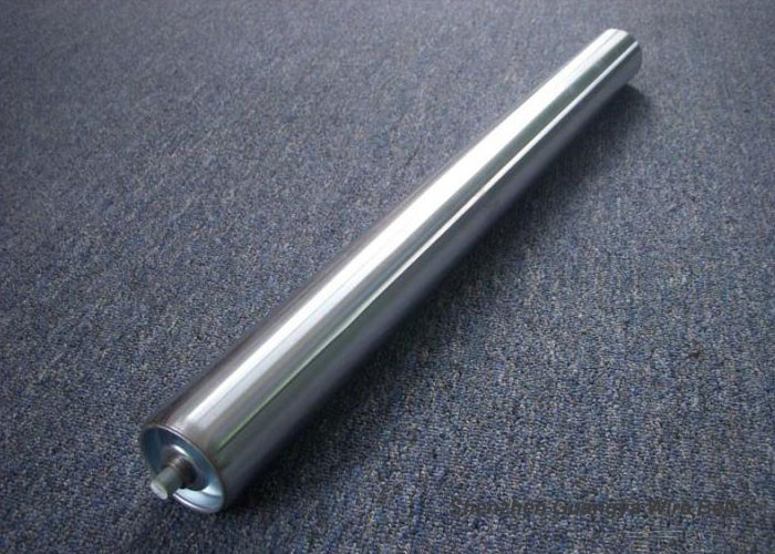 Stainless Steel Heavy Duty Conveyor Rollers , Conveyor Belt Drive Rollers For Printing Industry